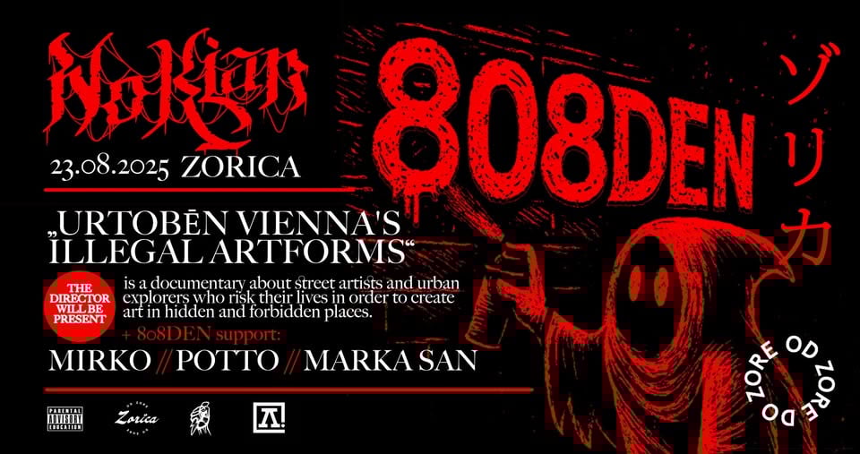 808DEN vol.13 + Urtobēn documentary screening