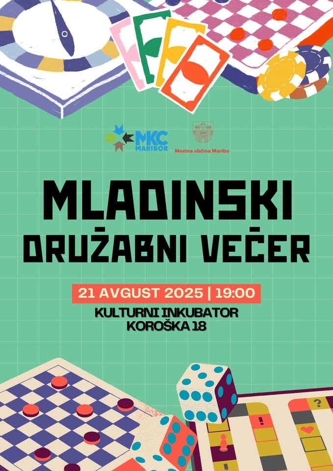 Mladinski družabni večer: igre & ustvarjanje mandal