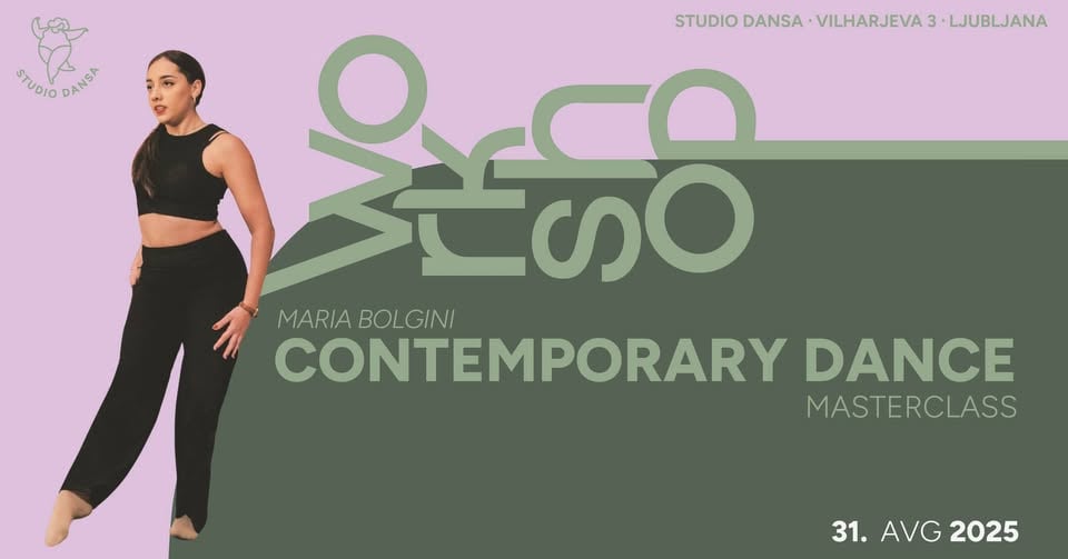 One-day CONTEMPORARY DANCE workshop | 31.8.2025