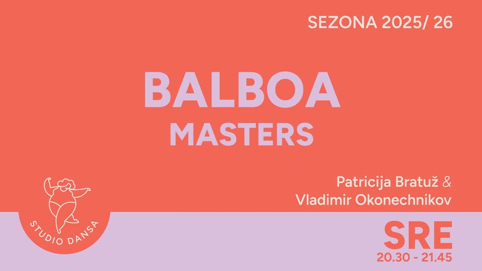 BALBOA MASTERS | plesni tečaj