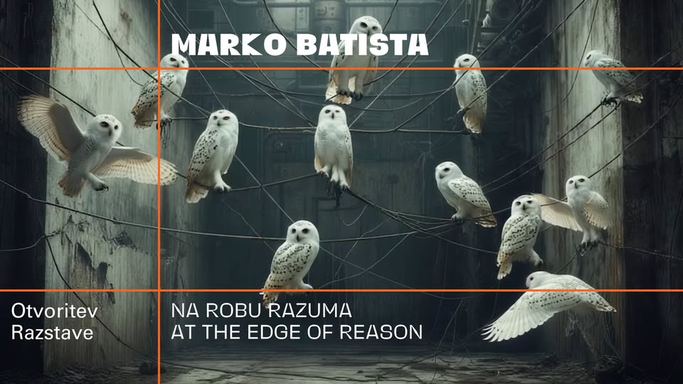 MARKO BATISTA: Na robu razuma | Odprtje razstave