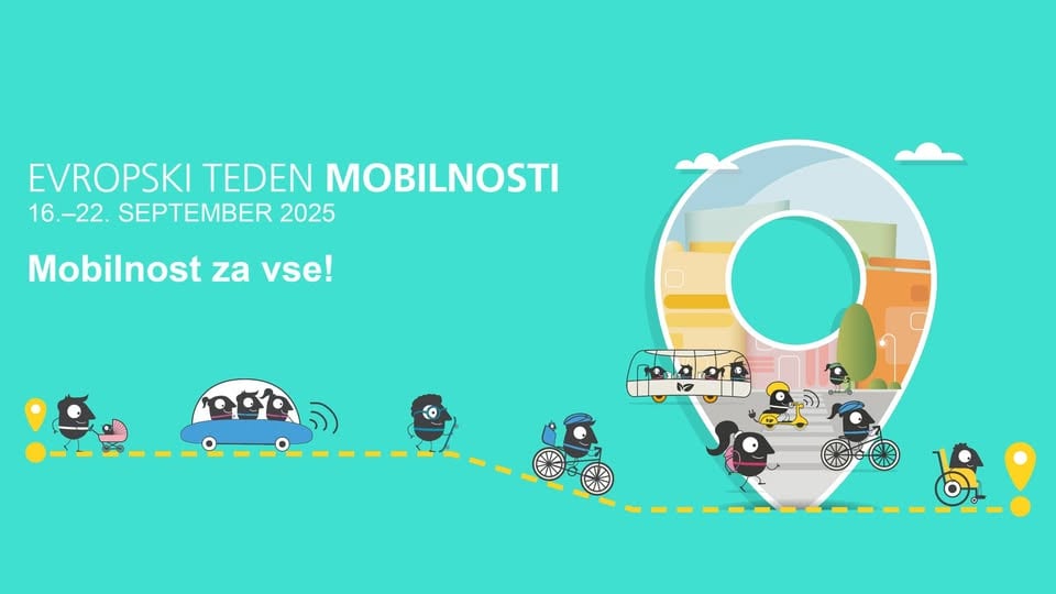 Vodena kolesarska tura z občinskimi električnimi kolesi - Evropski teden mobilnosti