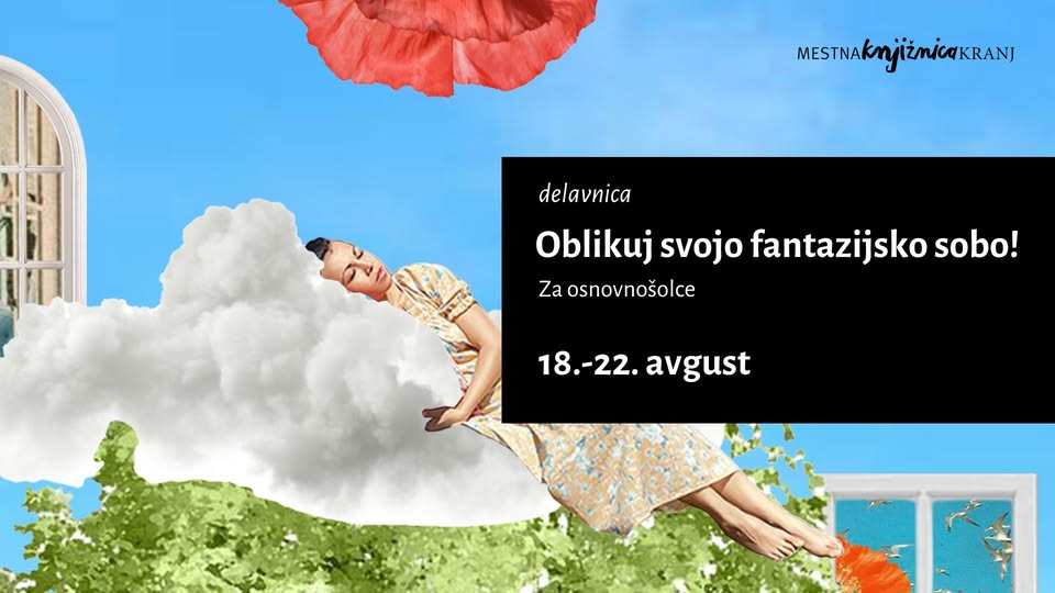 delavnica za osnovnošolce / Oblikuj svojo fantazijsko sobo! (5 dni)