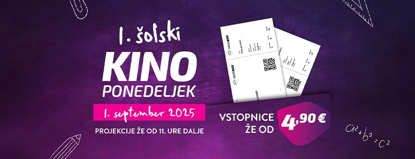 Kino ponedeljek in prvi šolski dan