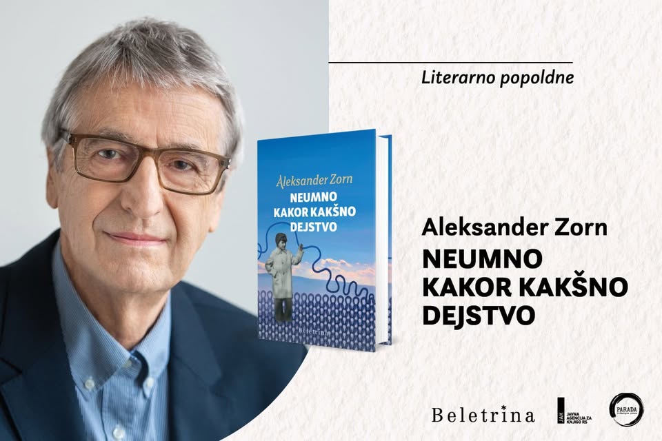 Predstavitev knjige Aleksandra Zorna: Neumno kakor kakšno dejstvo