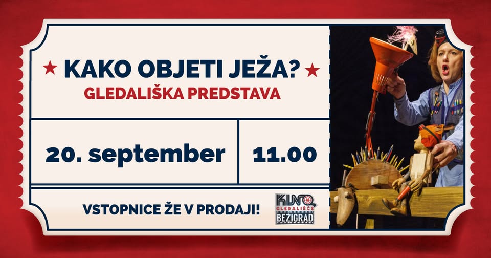 Lutkovna predstava: KAKO OBJETI JEŽA?