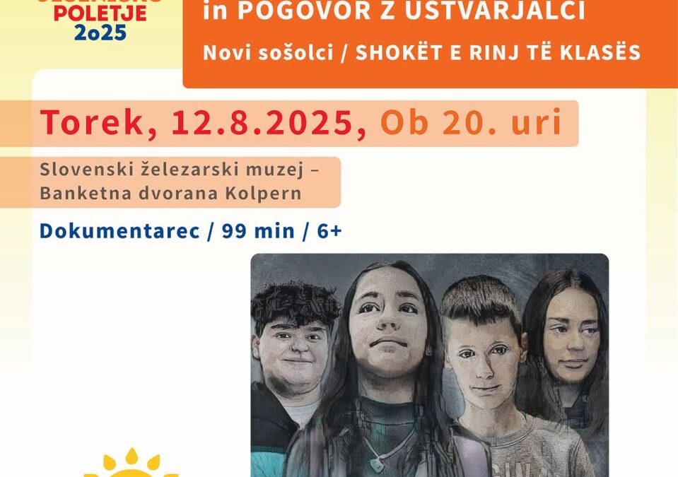JESENIŠKO POLETJE: Torkova kinoteka, Novi sošolci / SHOKËT E RINJ TË KLASËS, dokumentarec