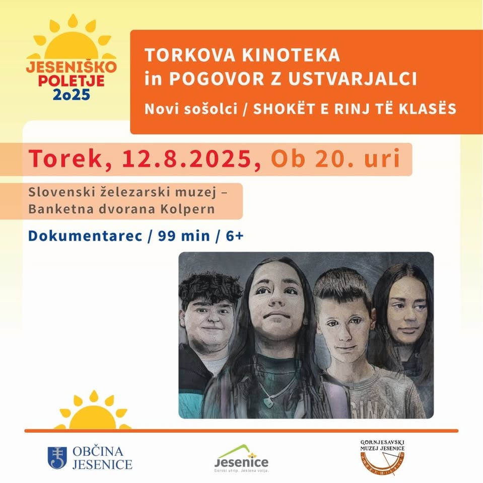 JESENIŠKO POLETJE: Torkova kinoteka, Novi sošolci / SHOKËT E RINJ TË KLASËS, dokumentarec