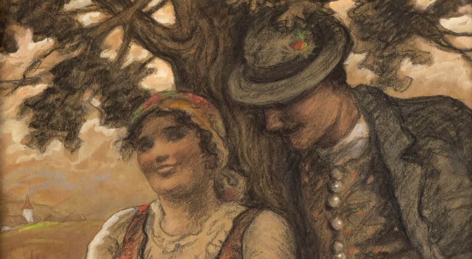 Glasbeno vodstvo po razstavi Maksim Gaspari: Ustvarjene podobe naroda