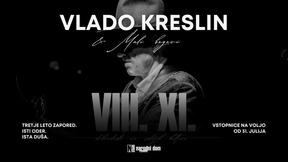 Martinov koncert: Vlado Kreslin & Mali bogovi