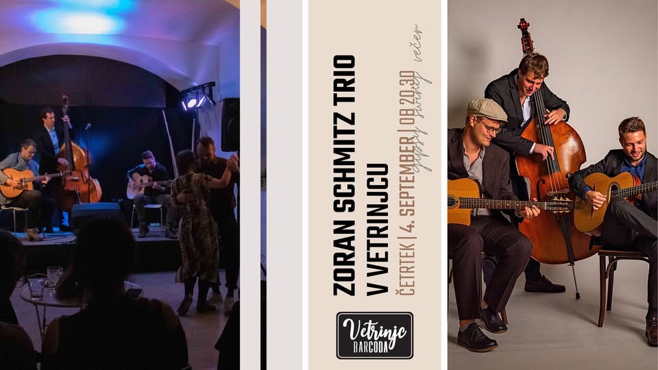 Zoran Schmitz trio v Vetrinjcu