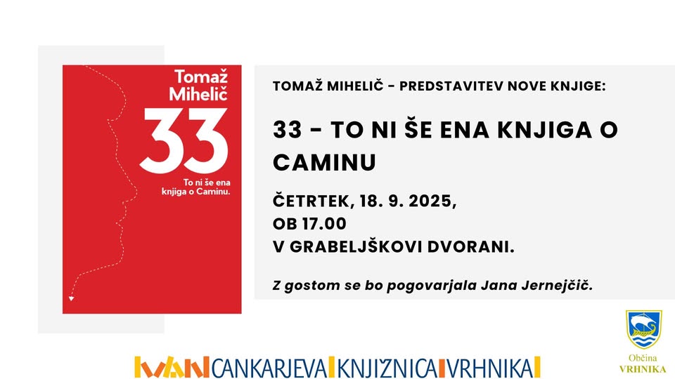 Tomaž Mihelič (Marlenna) - predstavitev nove knjige: 33 - To ni še ena knjiga o Caminu