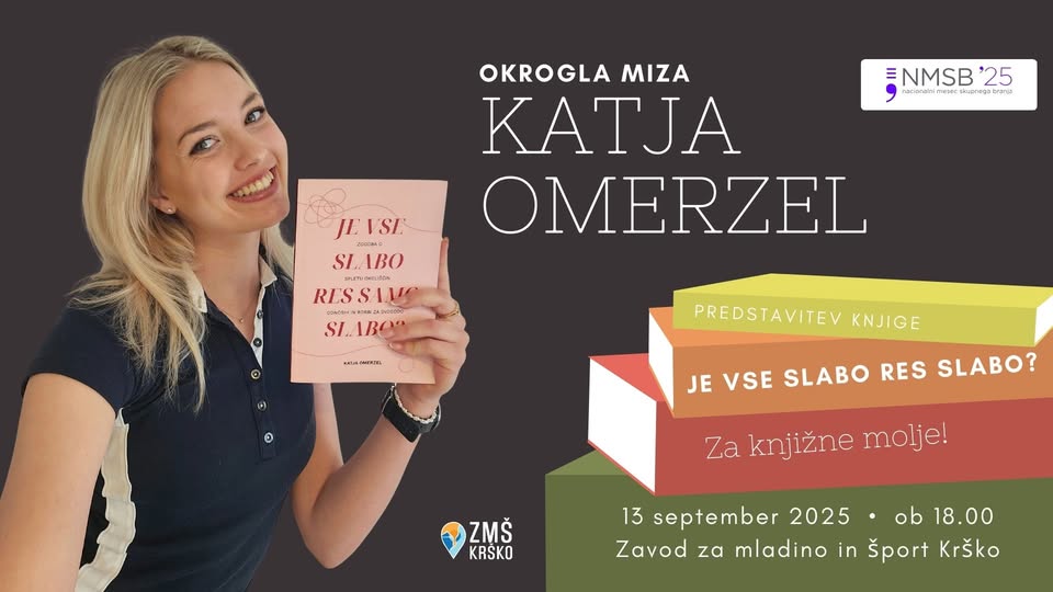 OKROGLA MIZA s Katjo Omerzel v @ZMŠKrško