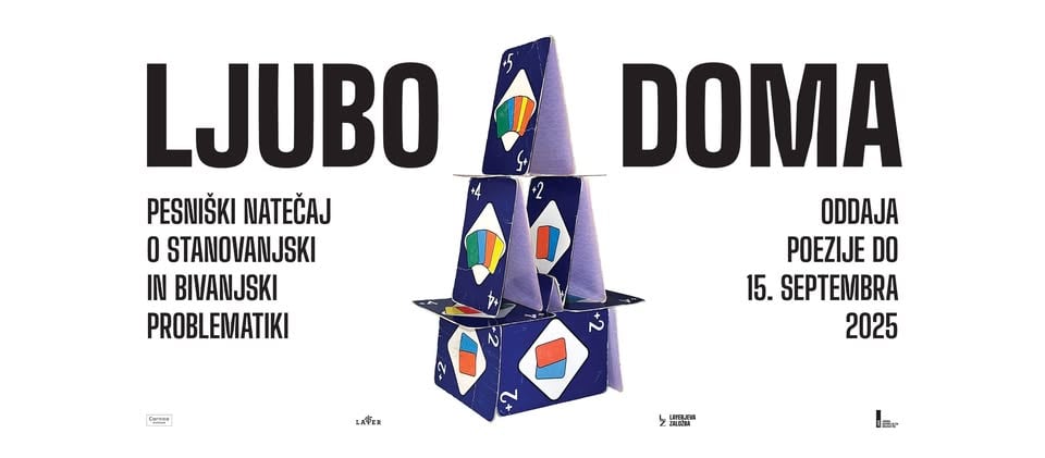 LJUBO DOMA - Pesniški natečaj o stanovanjski in bivanjski problematiki