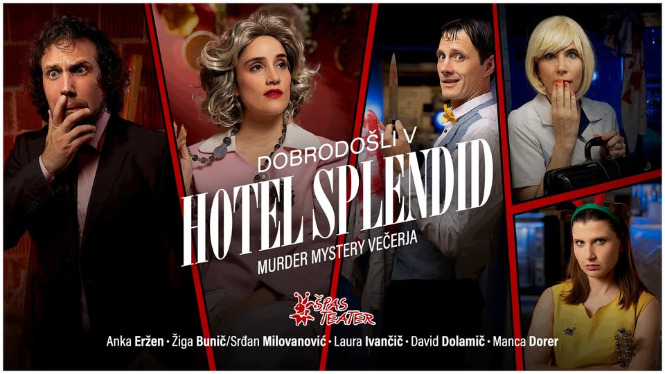 Murder Mystery večerja DOBRODOŠLI V HOTEL SPLENDID | LJUBLJANA, Hiša Jerin
