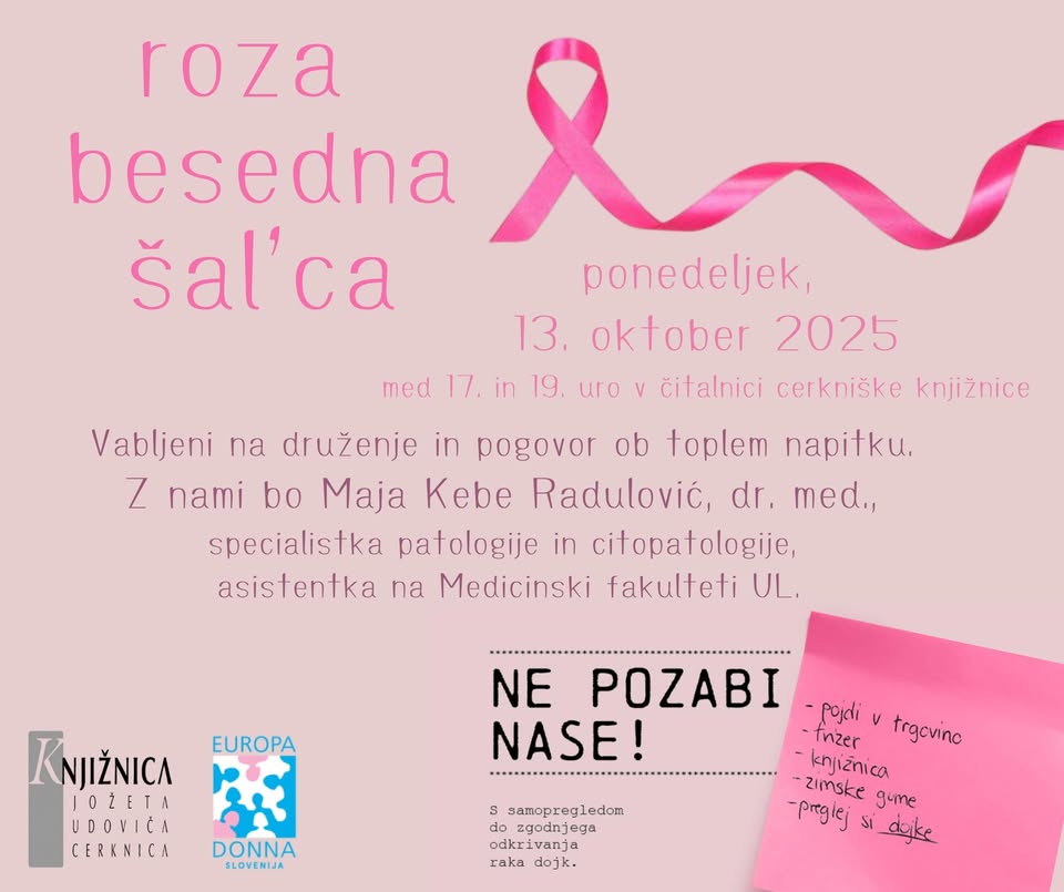 Roza besedna šal'ca - druženje in pogovor ob toplem napitku