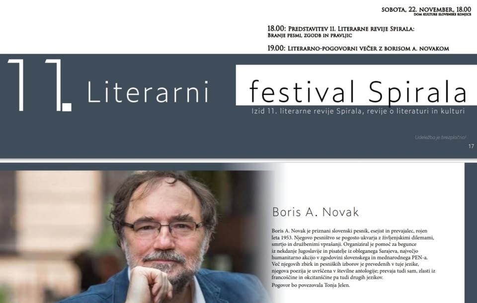 11. Literarni festival Spirala