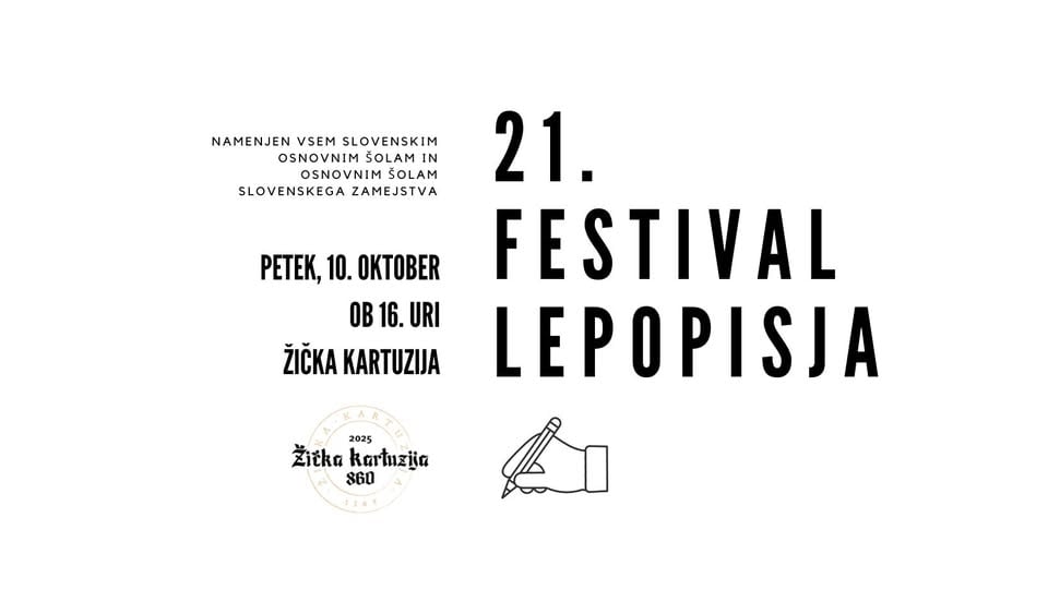 21. Festival lepopisja v Žički kartuziji