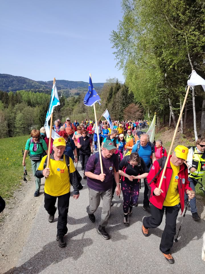 Osrednja prireditev ob 50-letnici evropske pešpoti E6 v Radljah ob Dravi