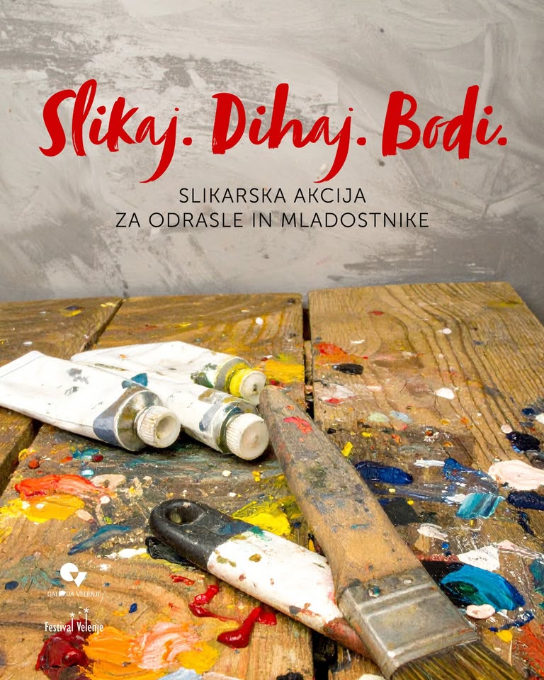 Slikarska akcija za odrasle in mladostnike
