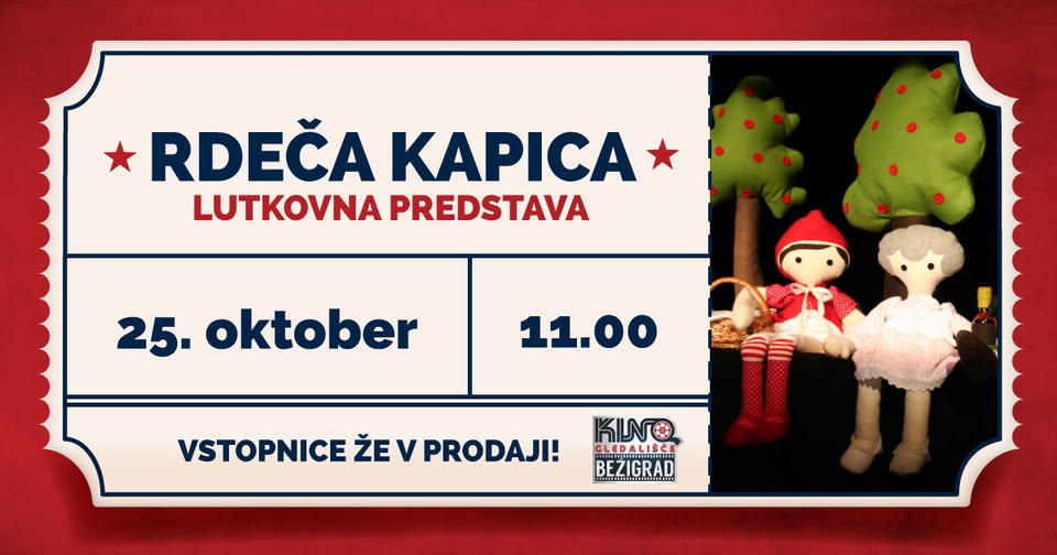 Lutkovna predstava: RDEČA KAPICA