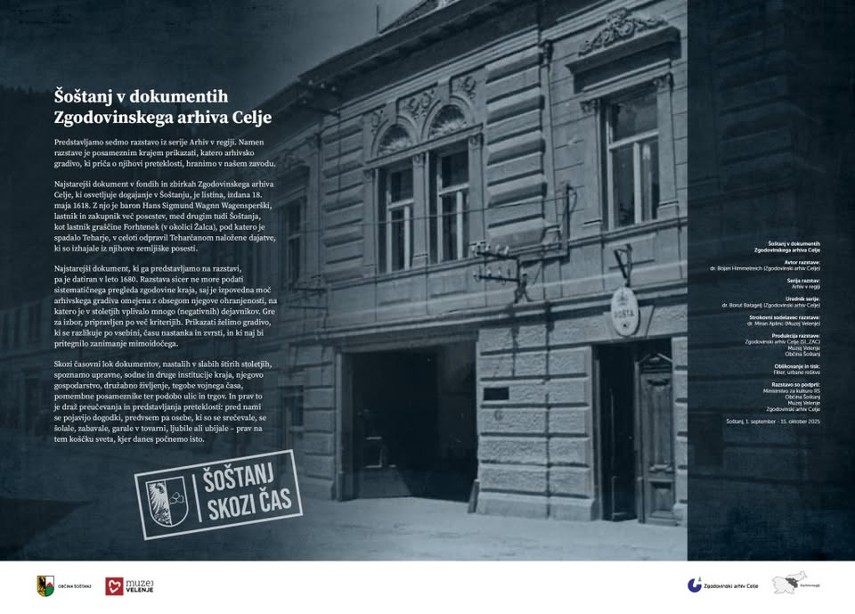 Javno vodstvo po gostujoči razstavi »Šoštanj v dokumentih Zgodovinskega arhiva Celje«