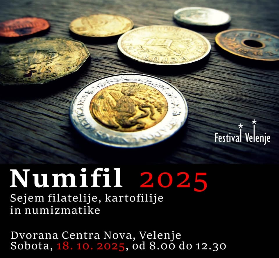 Numifil 2025 - sejem numizmatike in filatelije in kartofilije