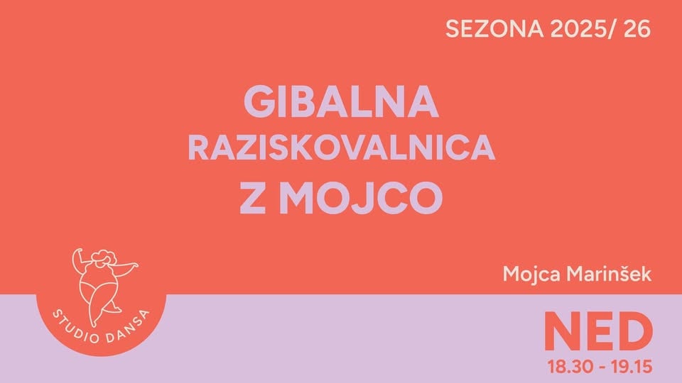 GIBALNO PLESNA RAZISKOVALNICA z MOJCO | plesni tečaj
