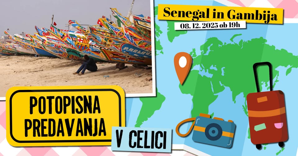 Potopisni ponedeljki v Celici: Senegal in Gambija