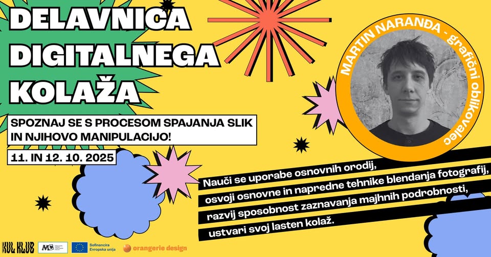 Ful Kul Klub - Delavnica digitalnega kolaža