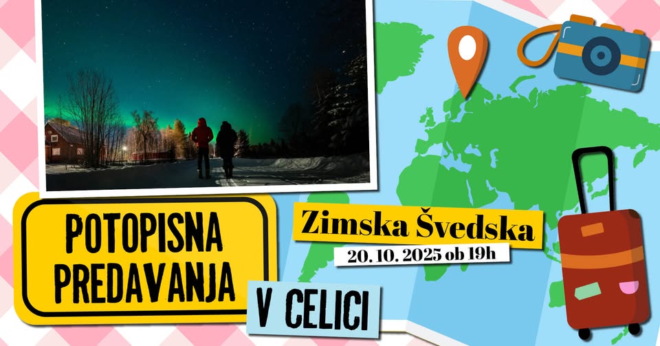 Potopisni ponedeljki v Celici: Zimska Švedska