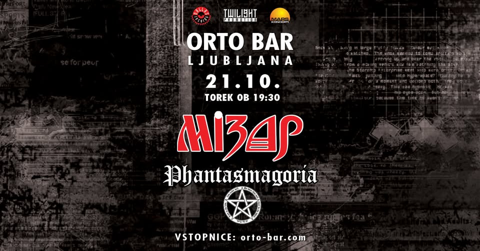 Makedonske etno dark legende MIZAR in zagrebški dark rockerji PHANTASMAGORIA