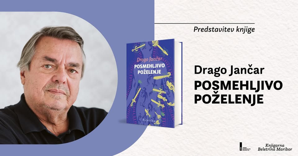 Predstavitev knjige Draga Jančarja: Posmehljivo poželenje
