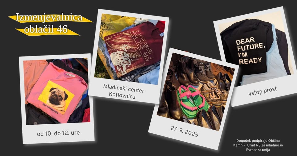 Izmenjevalnica oblačil 46