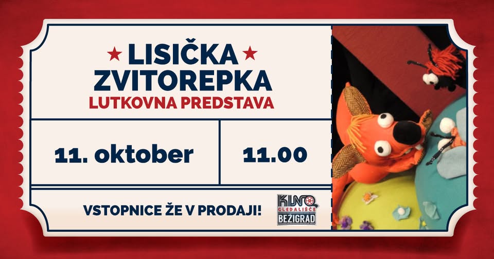 Lutkovna predstava: LISIČKA ZVITOREPKA