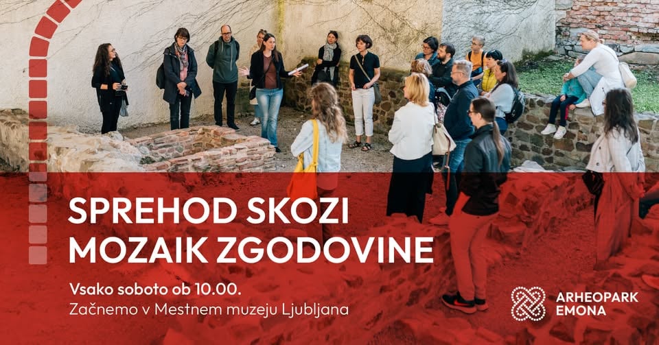 Sprehod skozi mozaik zgodovine antične Emone