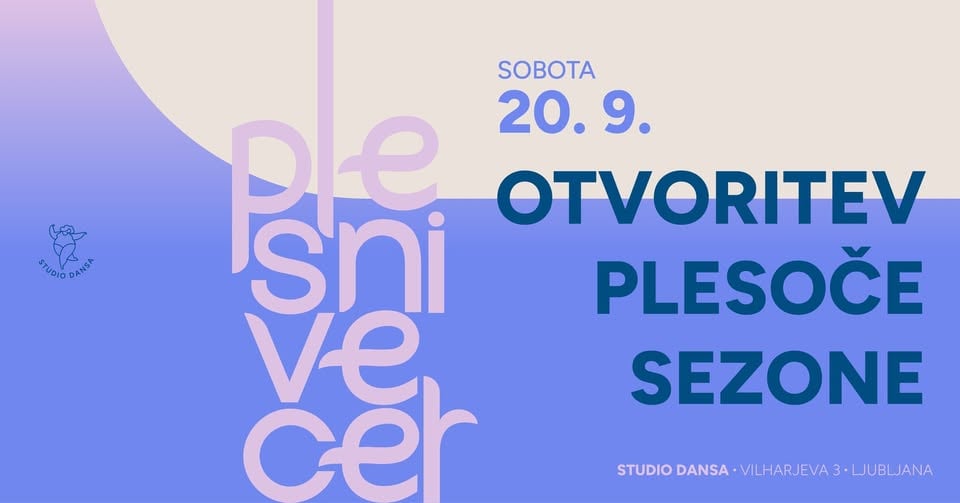 Otvoritev plesoče sezone na Vilharjevi | 20.9.2025
