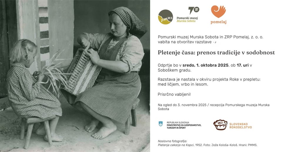 Pletenje časa: prenos tradicije v sodobnost