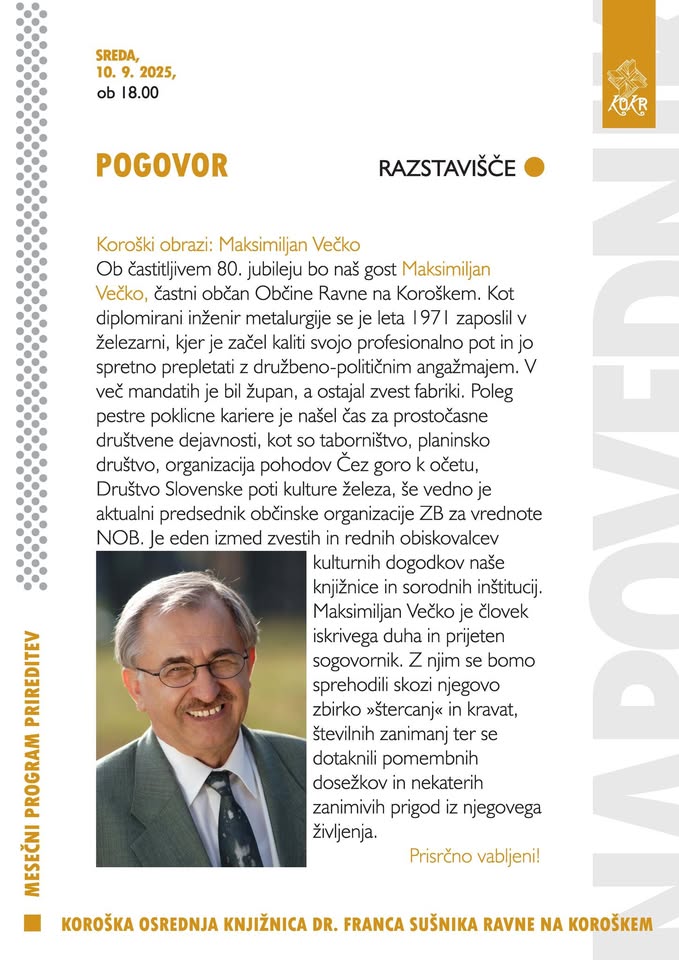 Koroški obrazi: Maksimiljan Večko