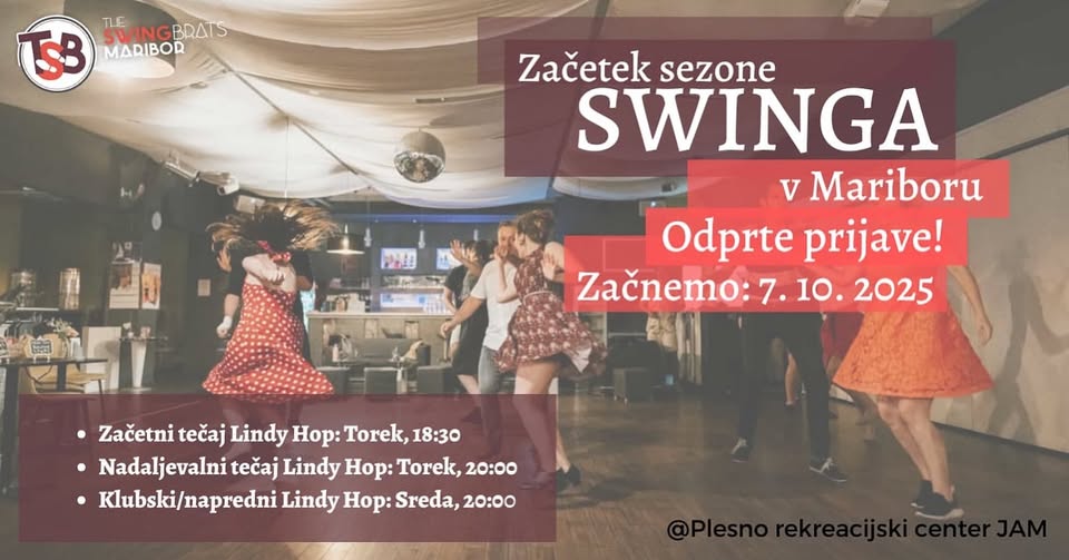 Začetek plesne swing sezone