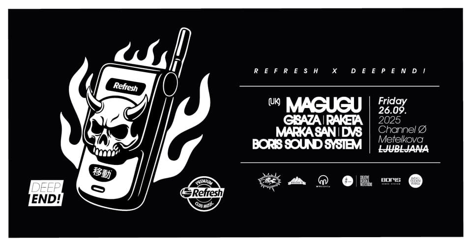 Refresh x DeepEnd! w. Magugu (UK)