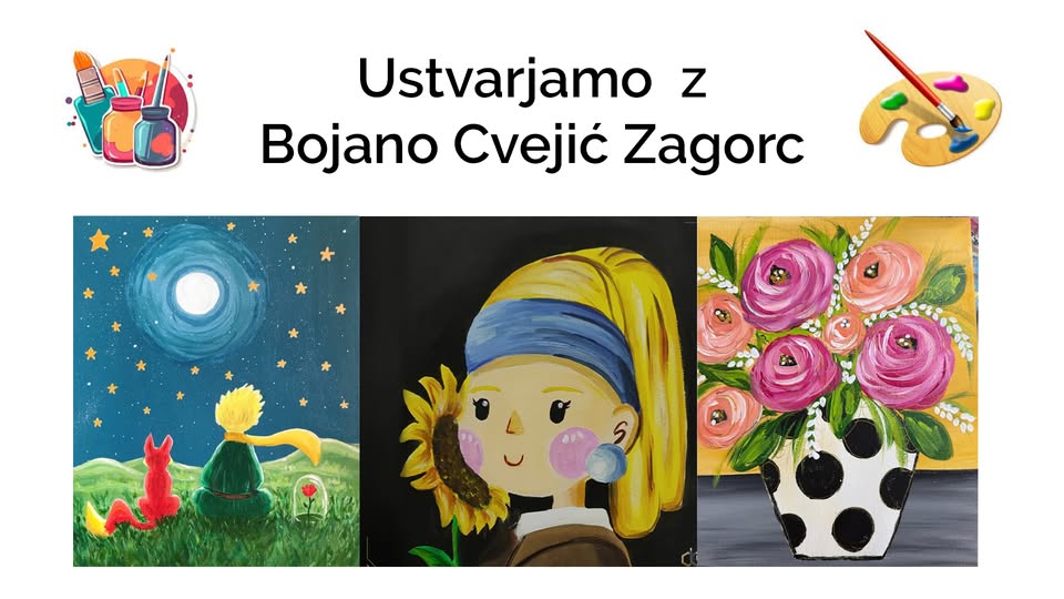 Ustvarjamo z Bojano Cvejić Zagorc