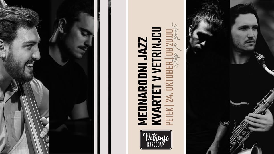 Mednarodni jazz kvartet v Vetrinjcu