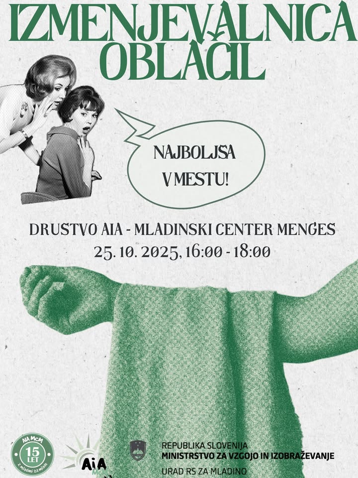 Izmenjevalnica oblačil Mengeš