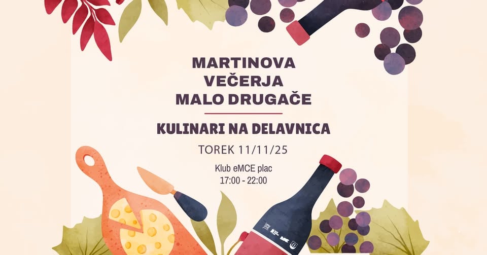 Kulinarična delavnica: Martinova večerja malo drugače