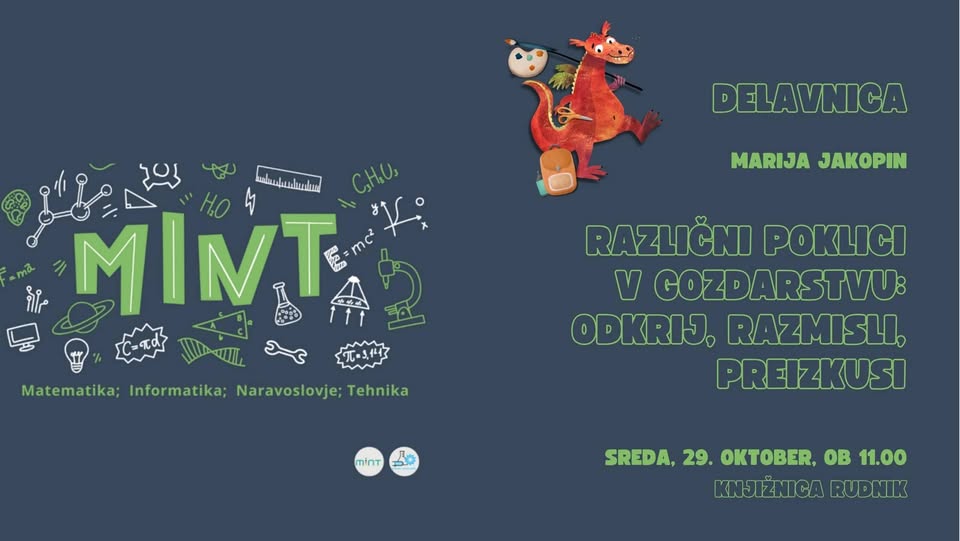 Marija Jakopin: Različni poklici v gozdarstvu / počitniška delavnica