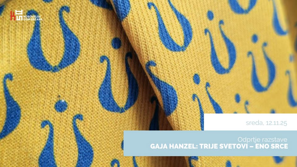 Odprtje razstave GAJE HANZEL: TRIJE SVETOVI – ENO SRCE
