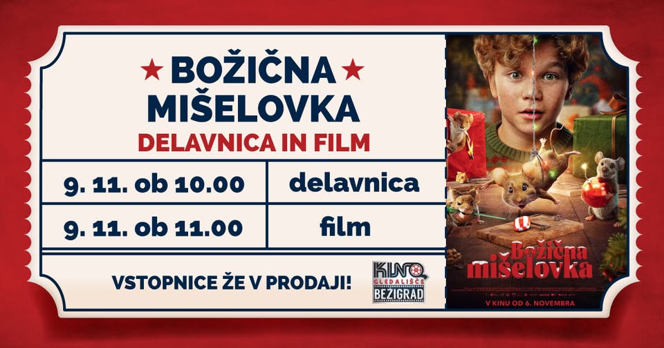 BOŽIČNA MIŠELOVKA: Delavnica in film