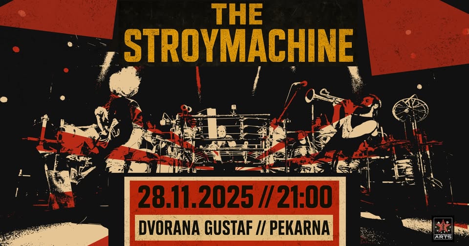 THE STROYMACHINE // Koncert // Dvorana Gustaf //