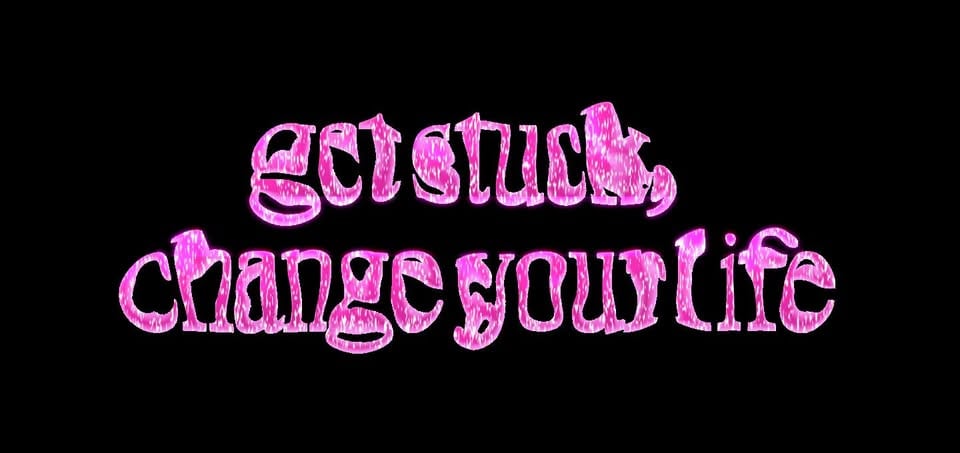 Stuck? Click here by Lotte Louise de Jong